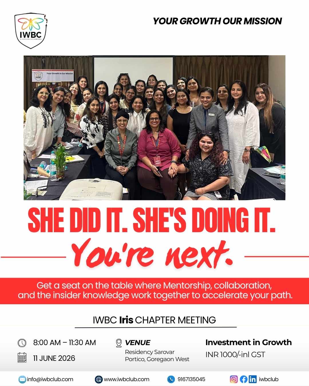 Chapter Iris Board Meet